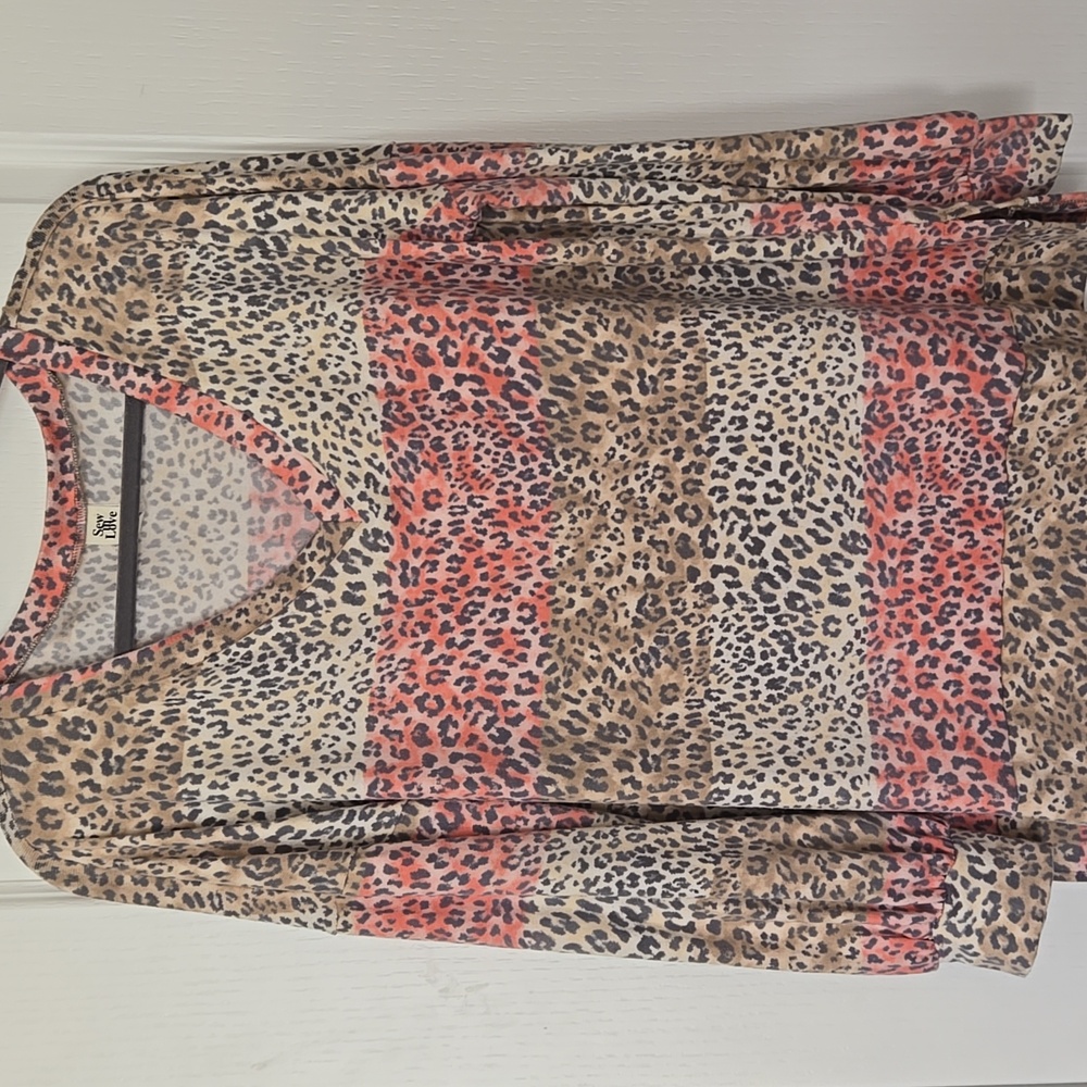 Multi Colored Animal Print Shirt